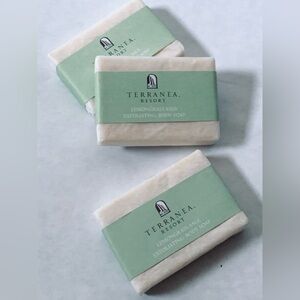 3 - Terranea Resort Lemongrass Sage Body Exfoliating Soap 2 Oz ea Torri 1886